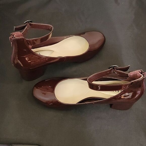 ALAFANI STEP&FLEX ANKLE WOMENS HEELS Cabernet Sauvignon Red Patent Leather  - Picture 10 of 15